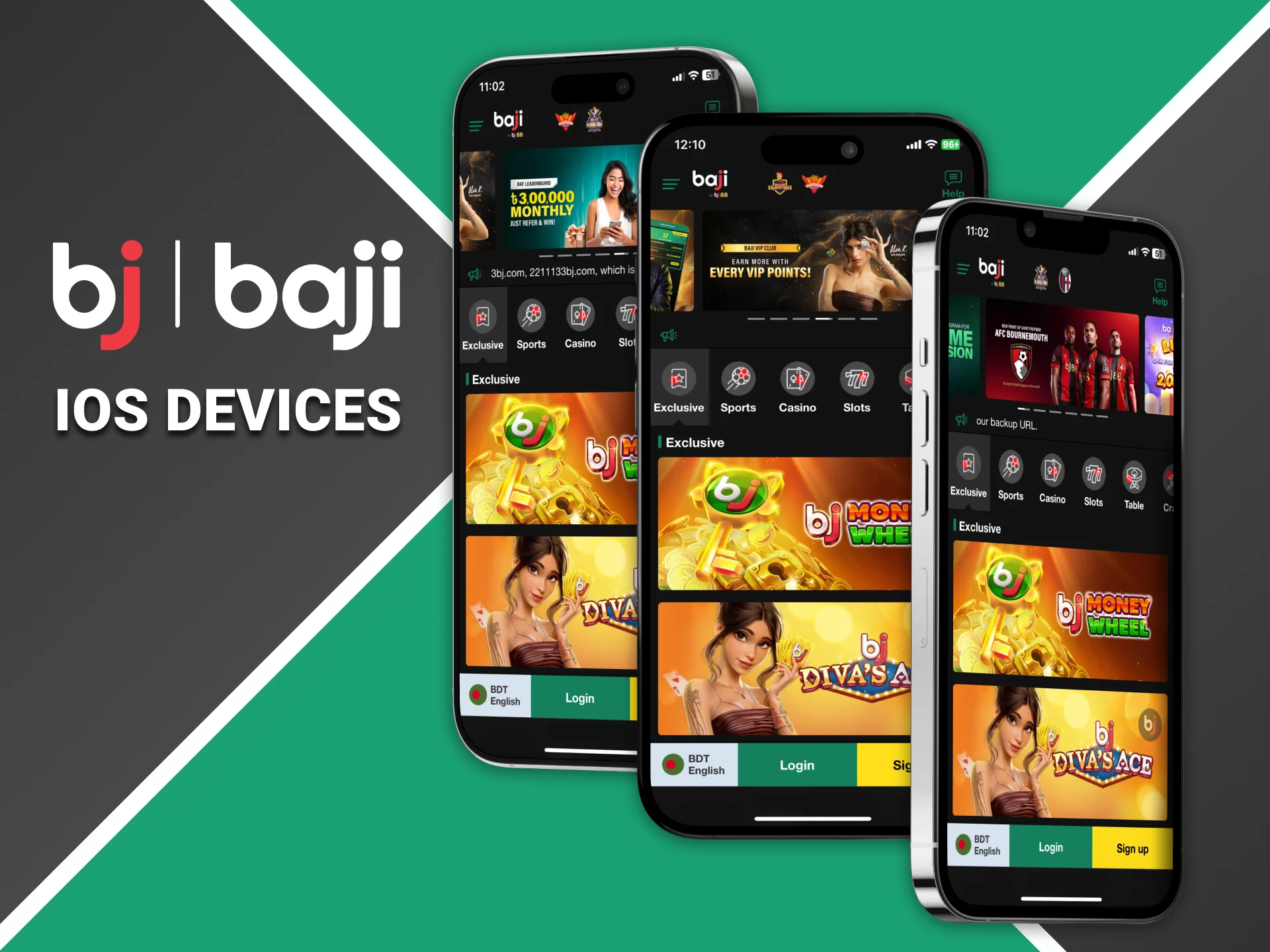 Check if your iOS device is compatible with the BJ app.