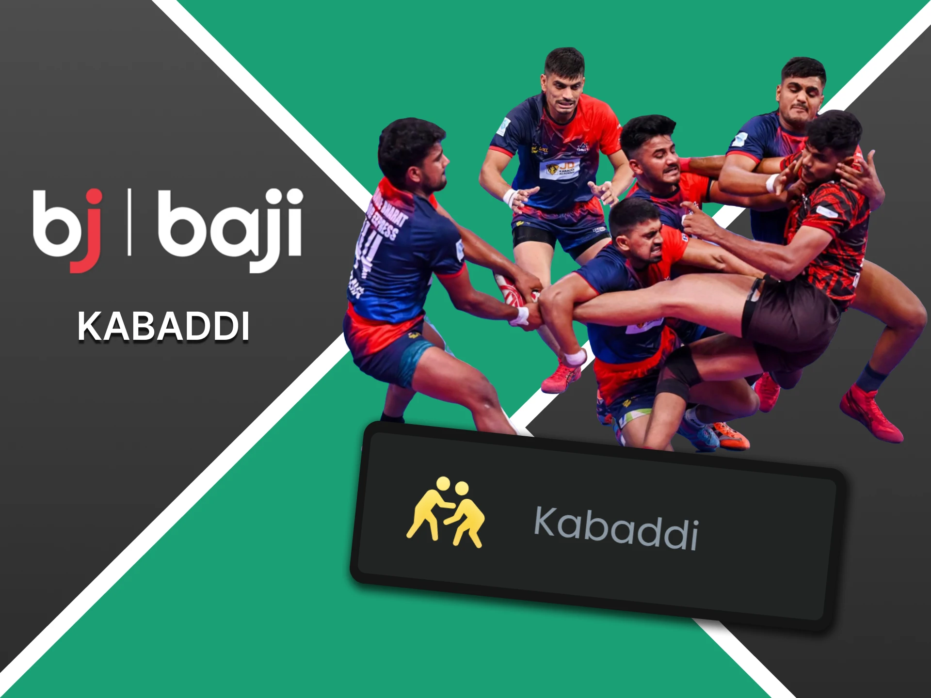 Place bets on kabaddi on the Baji platform.